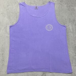 Puppie Love T Shirt Adult XL Purple Save Rescue Love Comfort Colors Tank Top